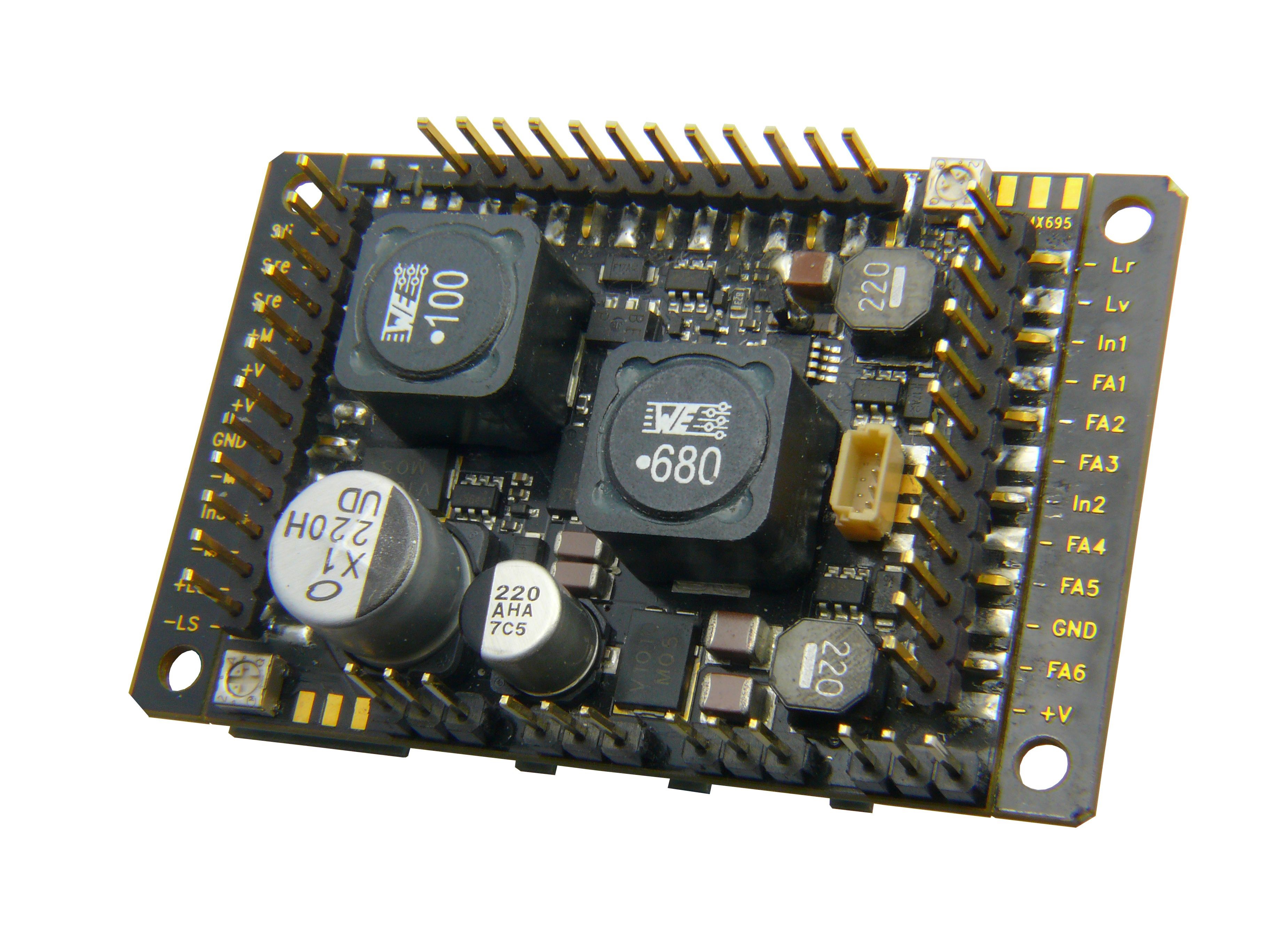 Zimo MX695LV Großbahnsounddecoder 3x NV