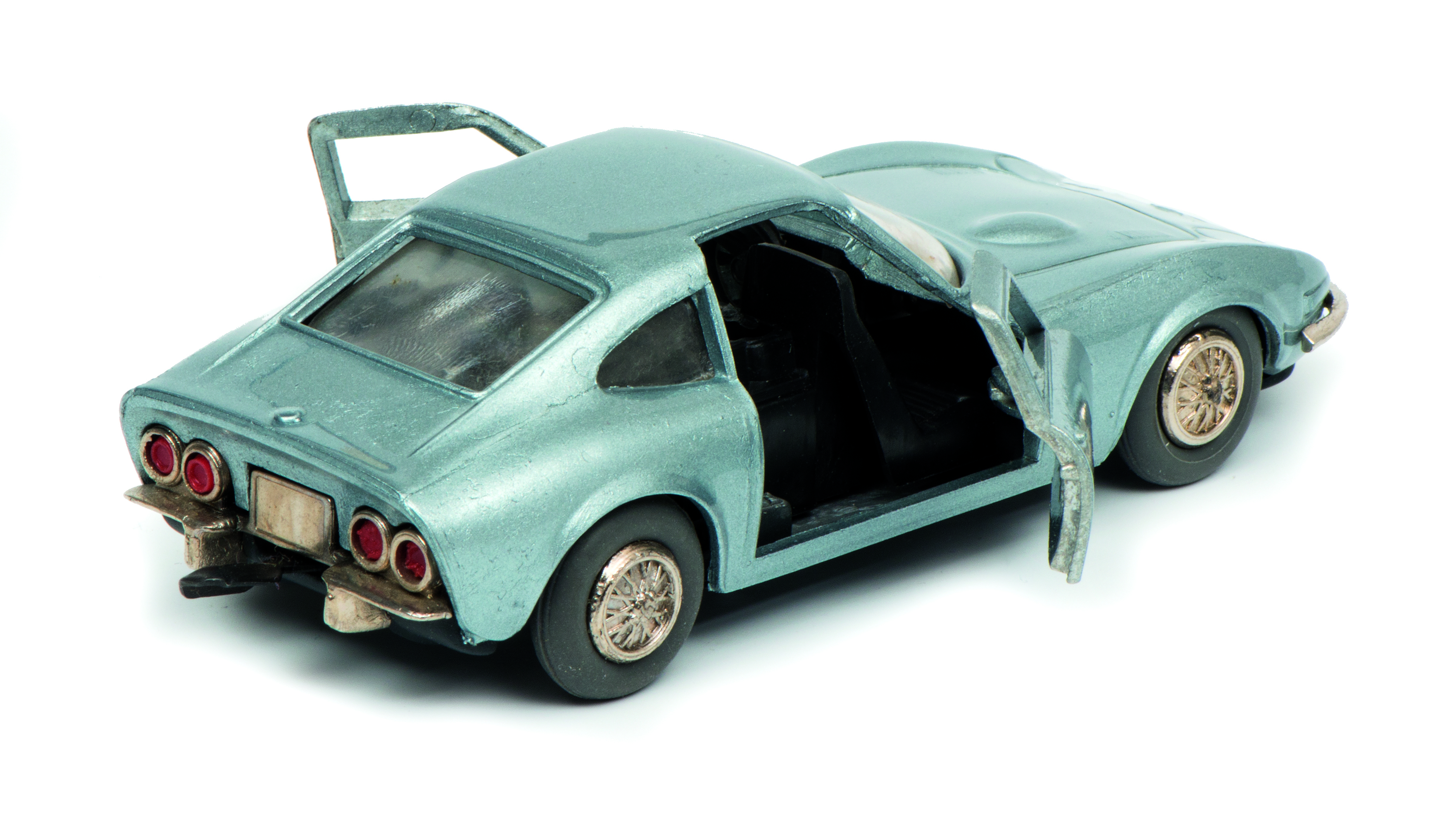 450176200 Micro Racer: Opel GT blau-met