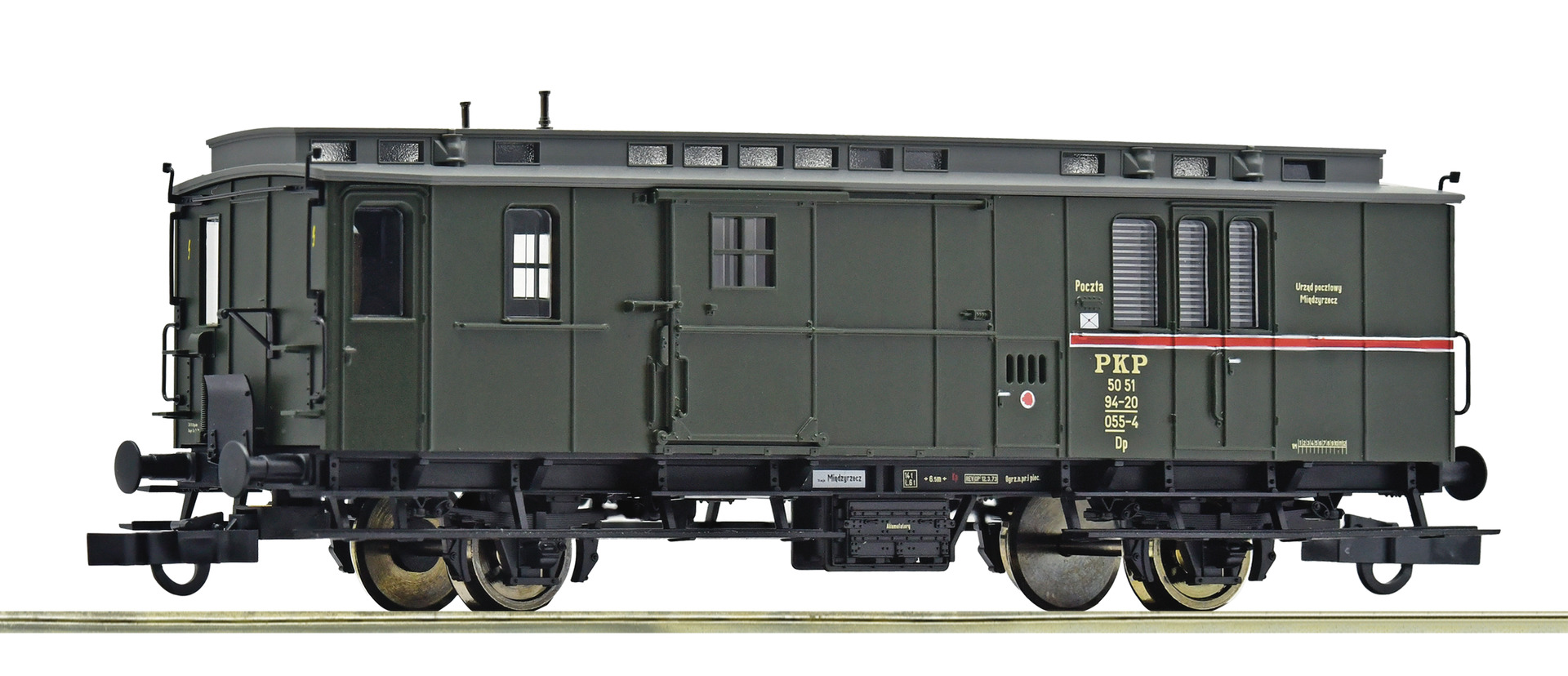 6200196 PKP Post-/Gepäckwagen Dp 2achs. Ep.4