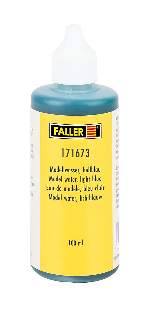 171673 Modellwasser, hellblau, 100 m