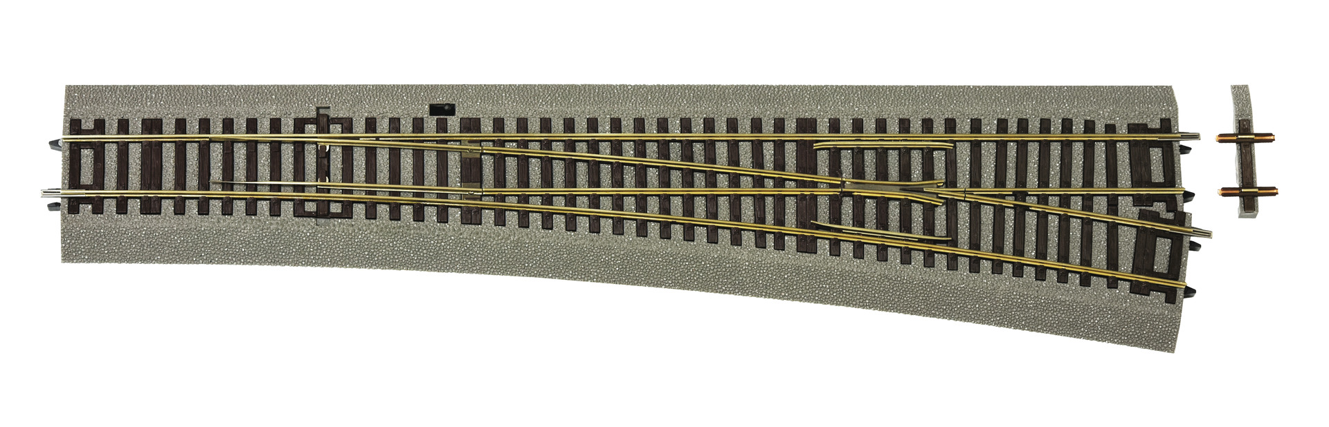 Roco 42583 Weiche rechts WR 10 mit Bettung