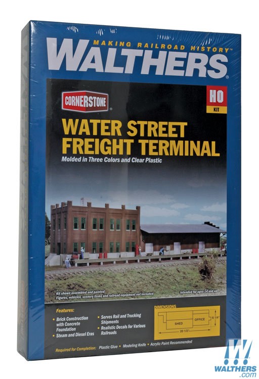 Walthers 3009 Water Street Freight Terminal