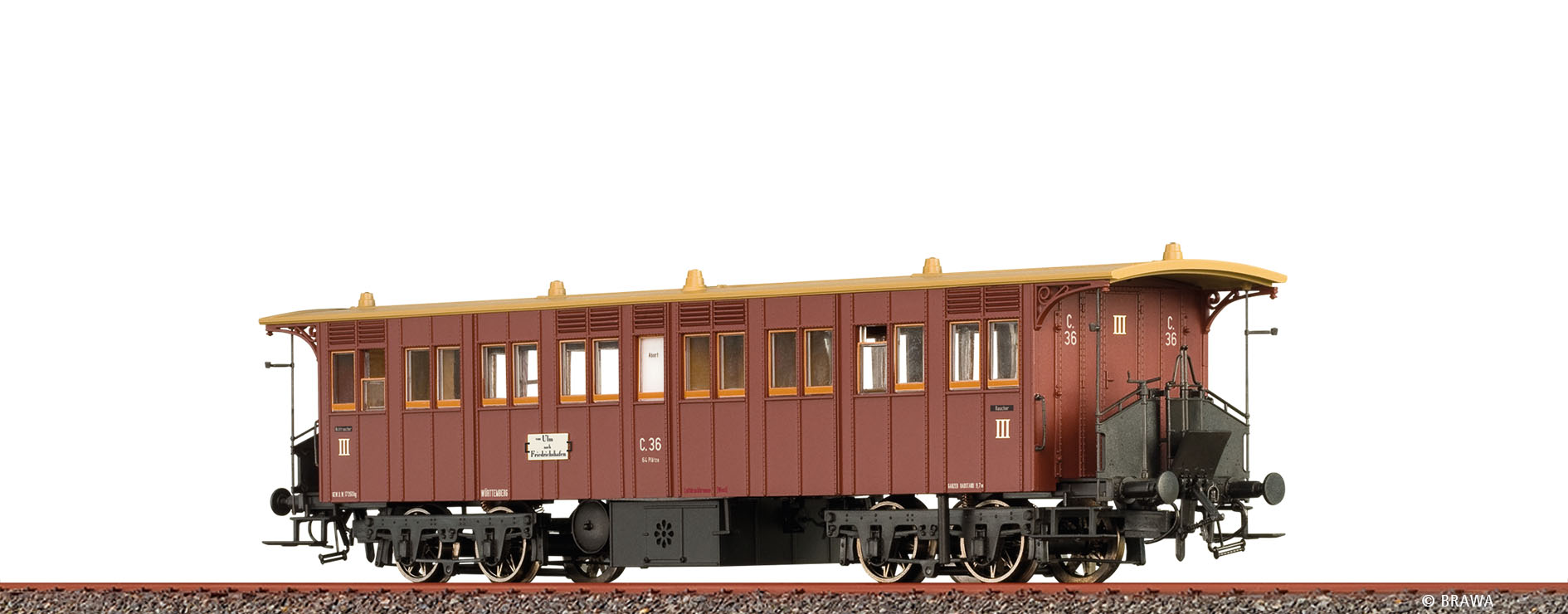 45717 K.W.St.E. Personenwagen württ. Ep.1