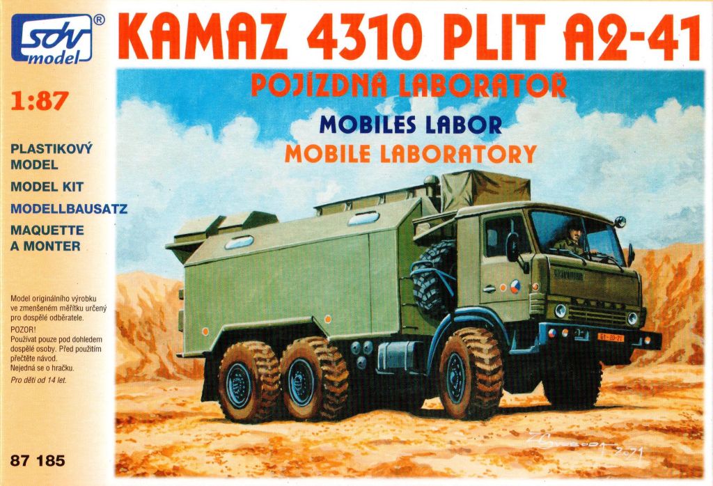 87185 Kamaz 4310 PLIT A2-41 - Mobiles Labor