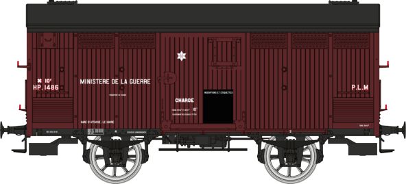 WB-764 PLM gedeckter Güterwagen Ep.2