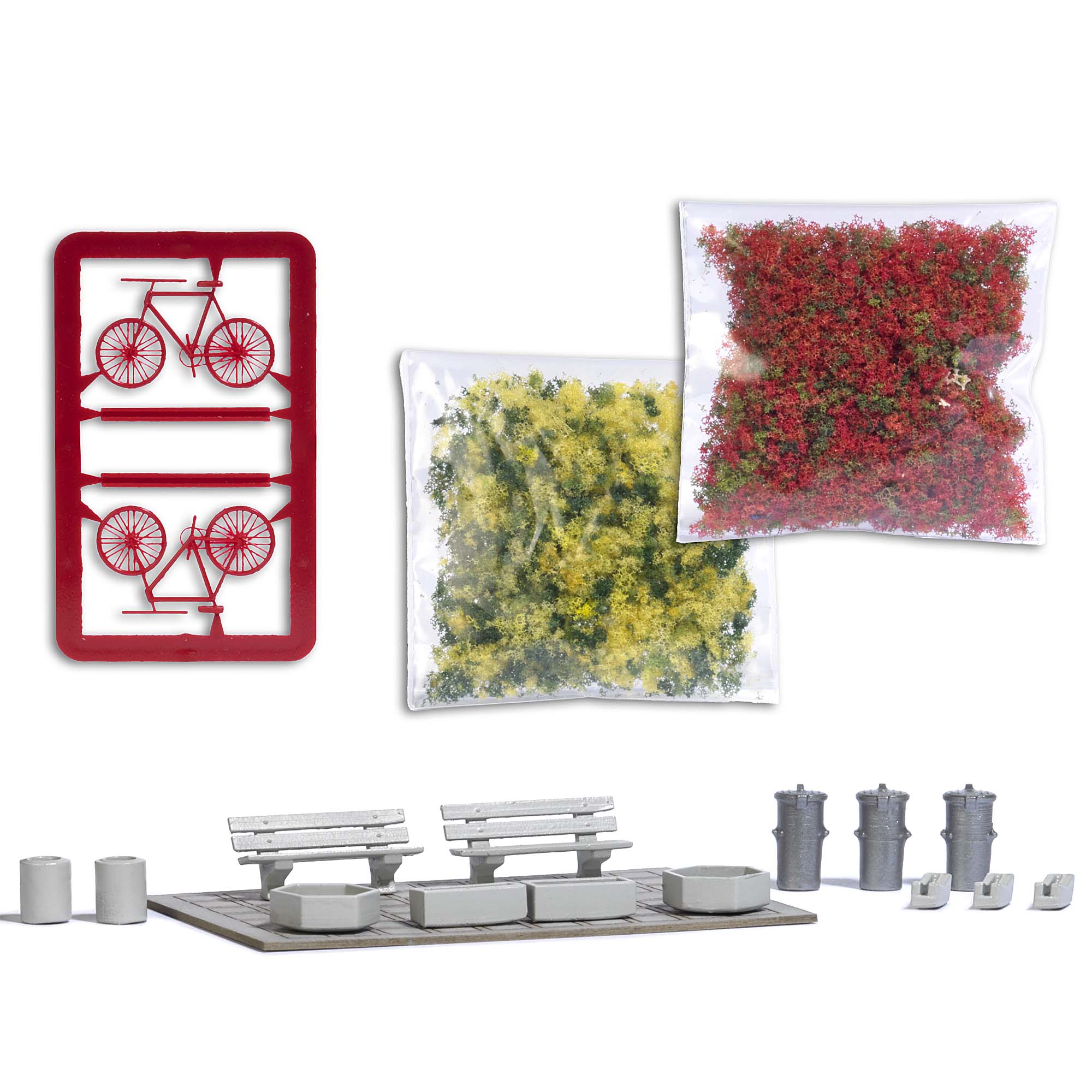 1846 Ausgestaltungs-Set Beton H0