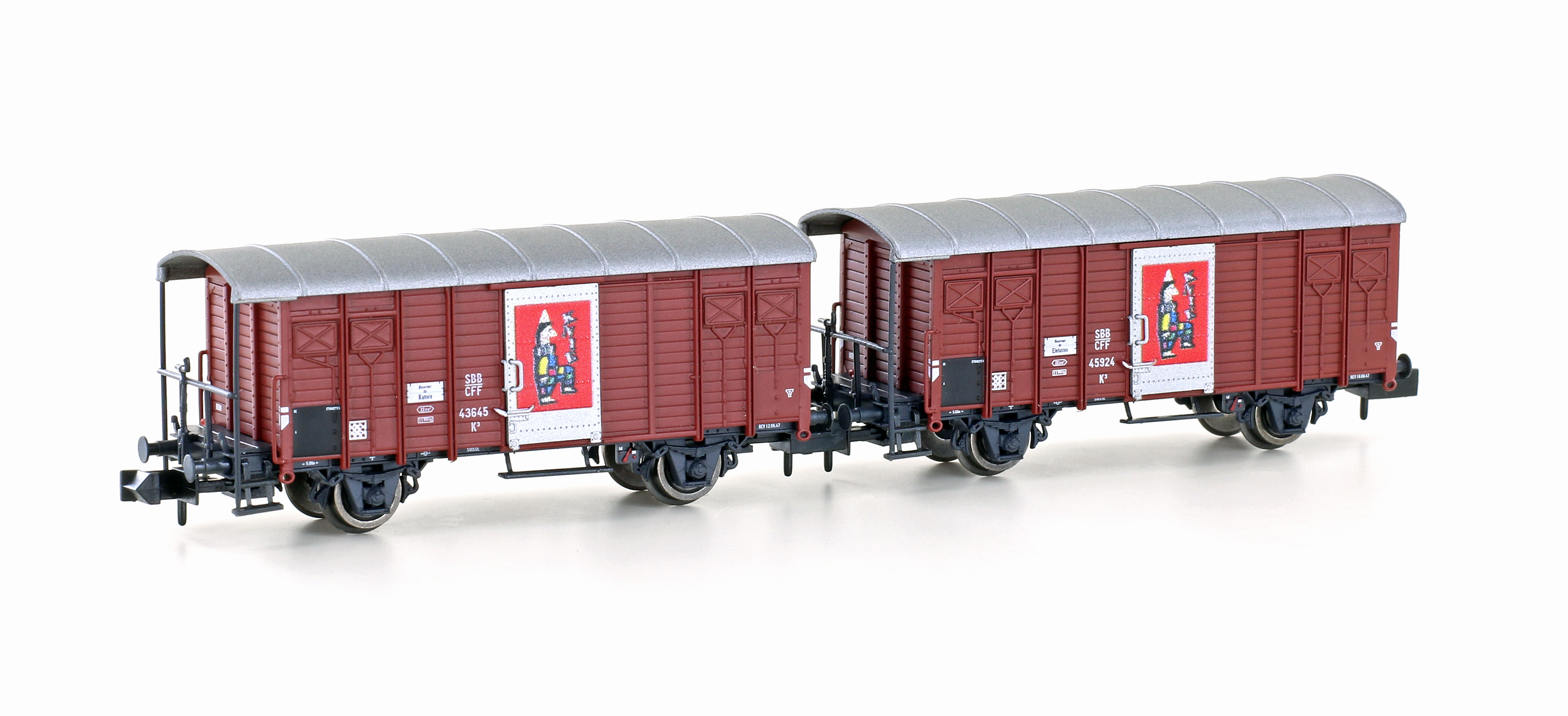 24257 SBB Zirkus Knie Güterwagen-Set K3 Ep.3