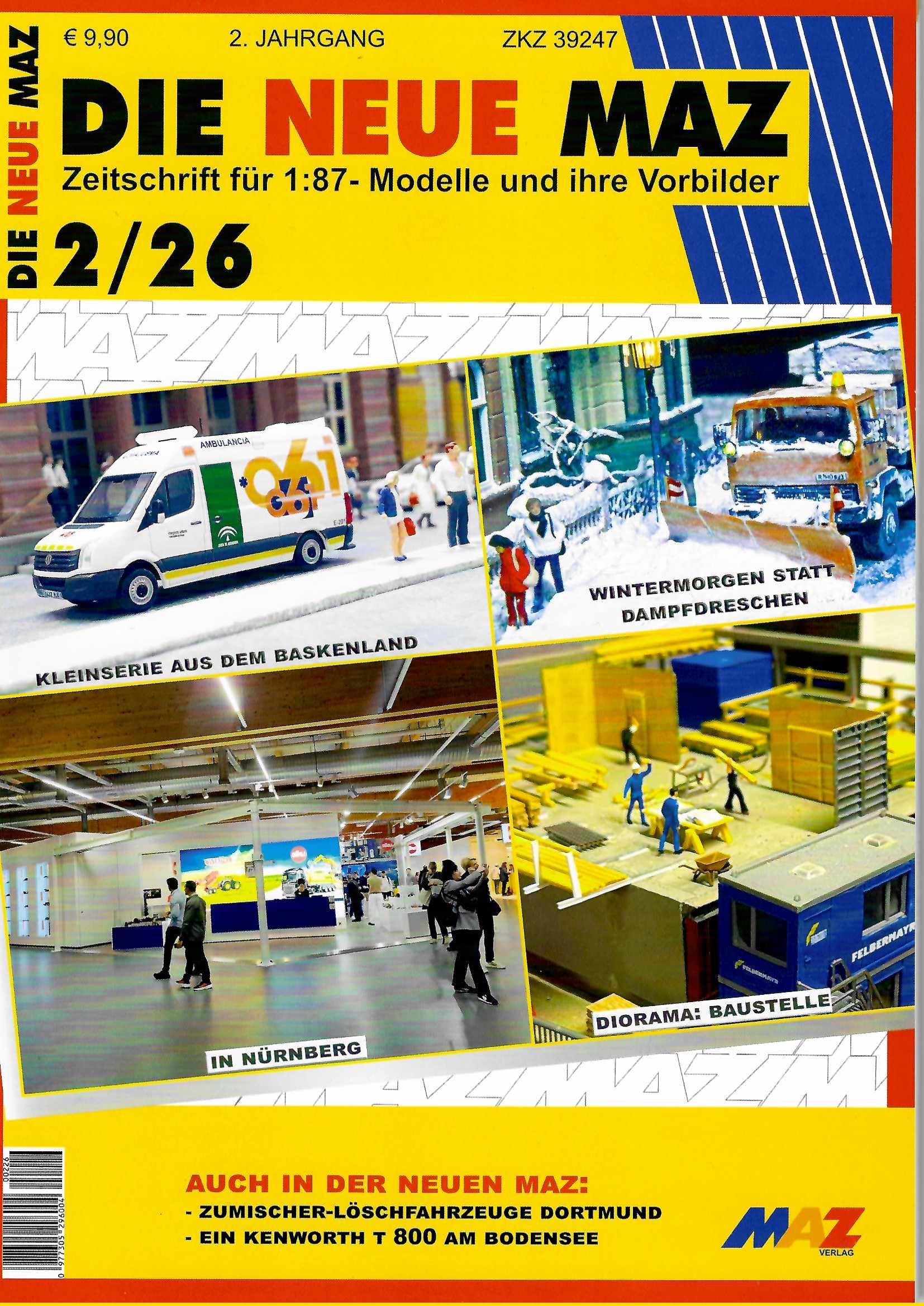 0226 MAZ - ModellAutoZeitung 02/2026