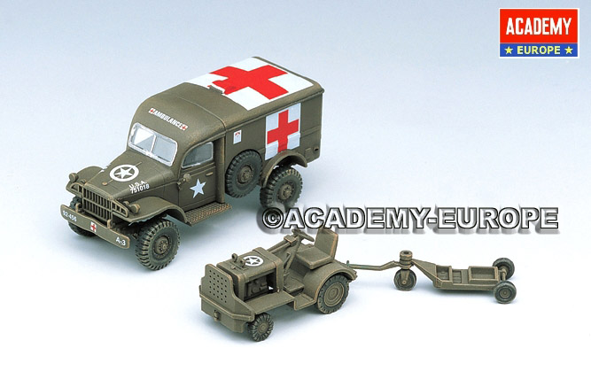 Academy 13403 Dodge AMB + Traktor US