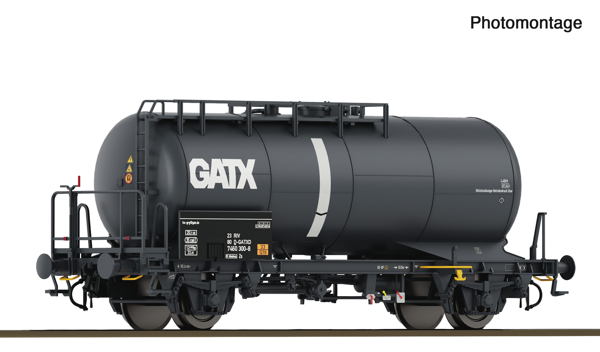 6600247 GATX Chemiekesselwagen Zs Ep.5/6