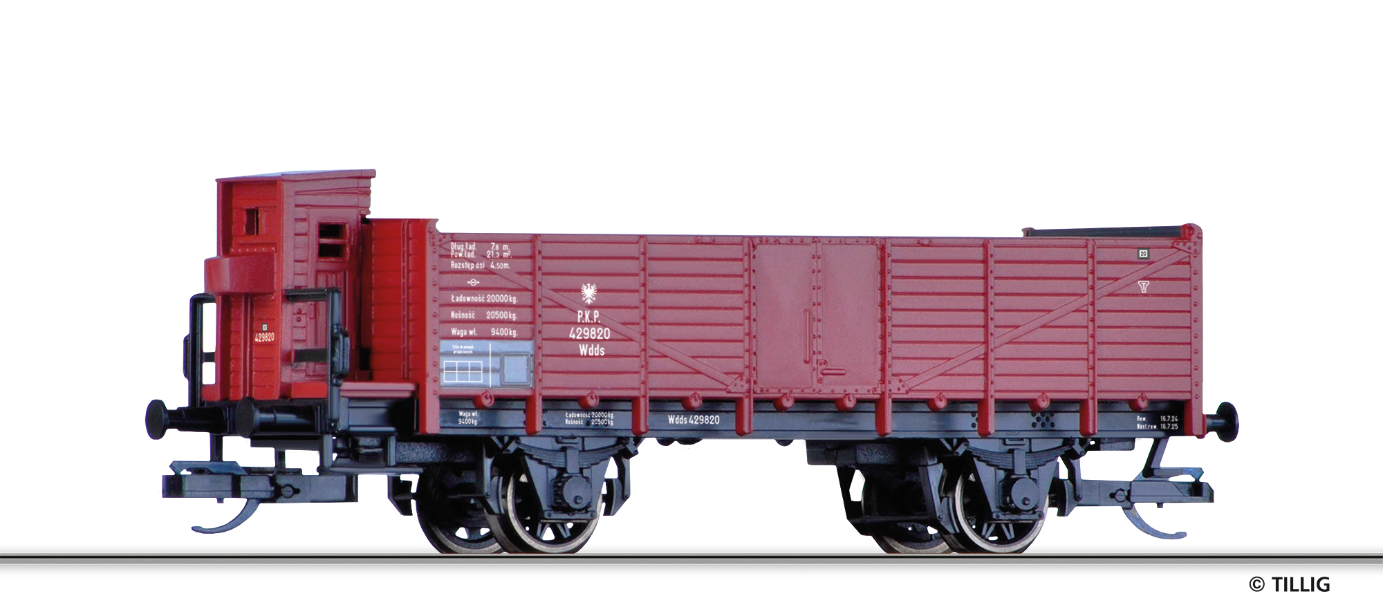14295 PKP offener Güterwagen Wdds Ep.2