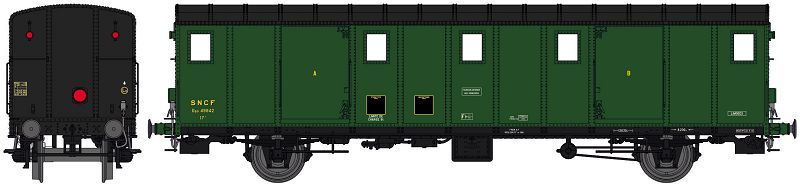 VB-114 SNCF Gepäckwagen 2-achs Ep.3
