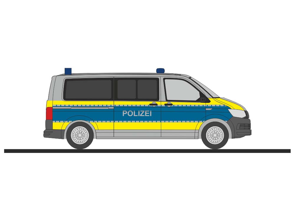 53732 VW T6 Bus LR Polizei Hamburg