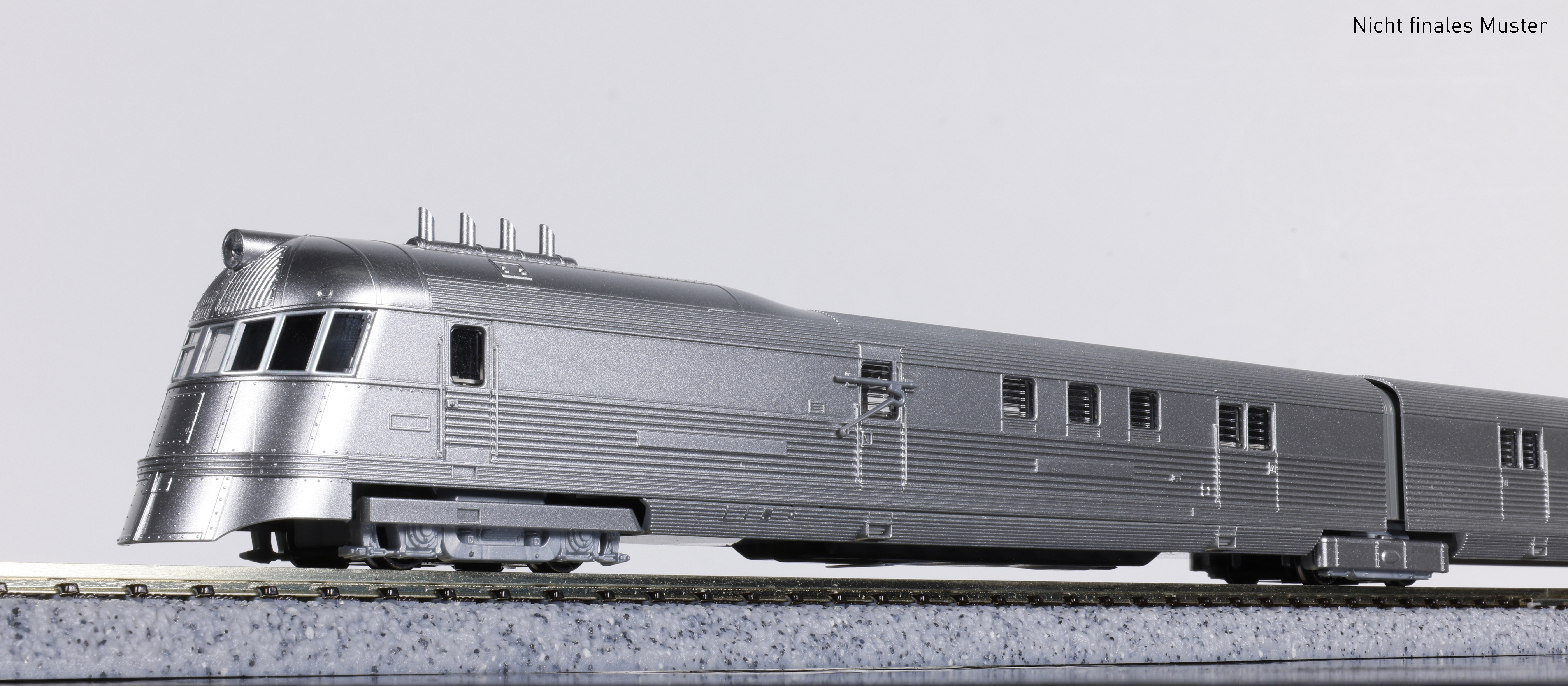 106-101 CB&Q Triebzug Pioneer Zephyr 3-tlg. Ep.2