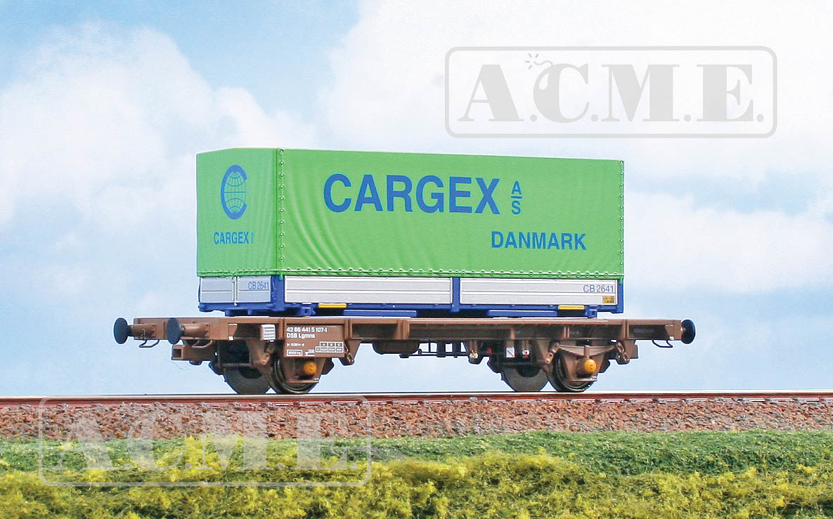 ACME 40514 DSB Containerwagen Lgmns Ep.5