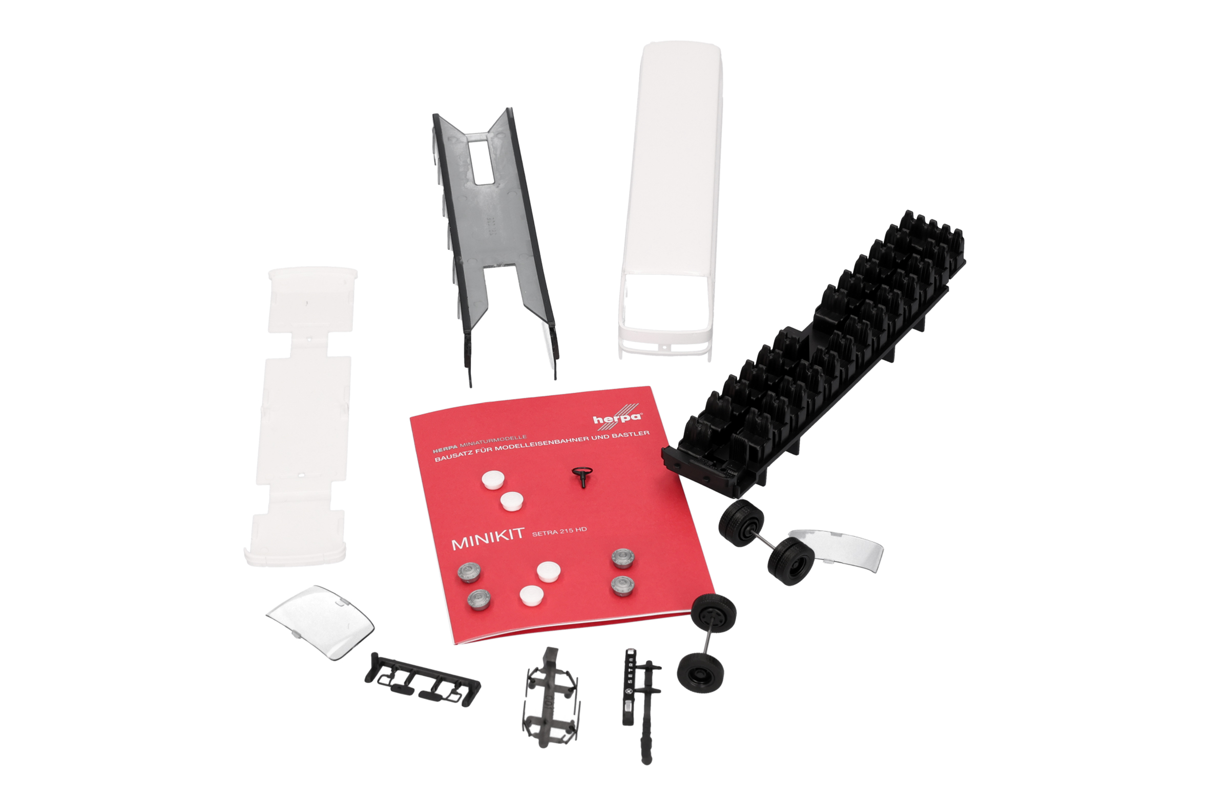 014311 MiniKit: 1x Setra S215 HD weiß