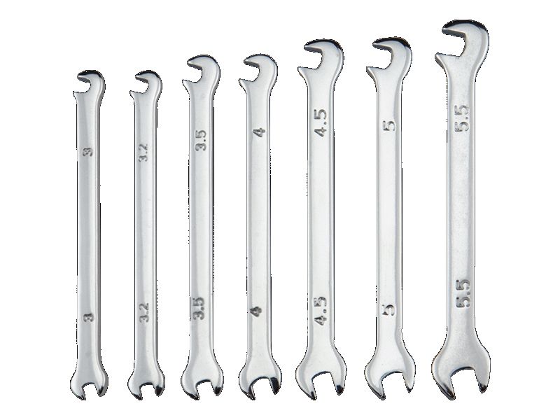 12490 Mini Doppel Steckschlüssel Maulschlüsse