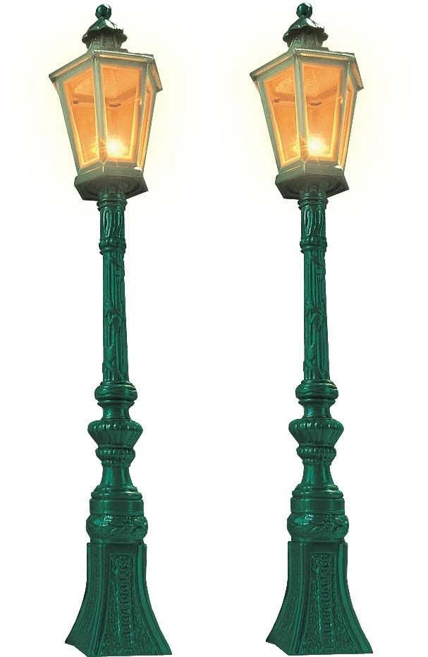 8621 Sraßenlampen, grün 2 St.