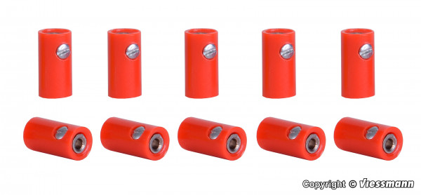 6880 10 Muffen, rot