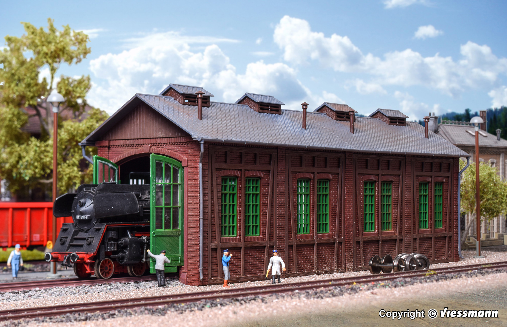 45763 Lokschuppen 1-ständig