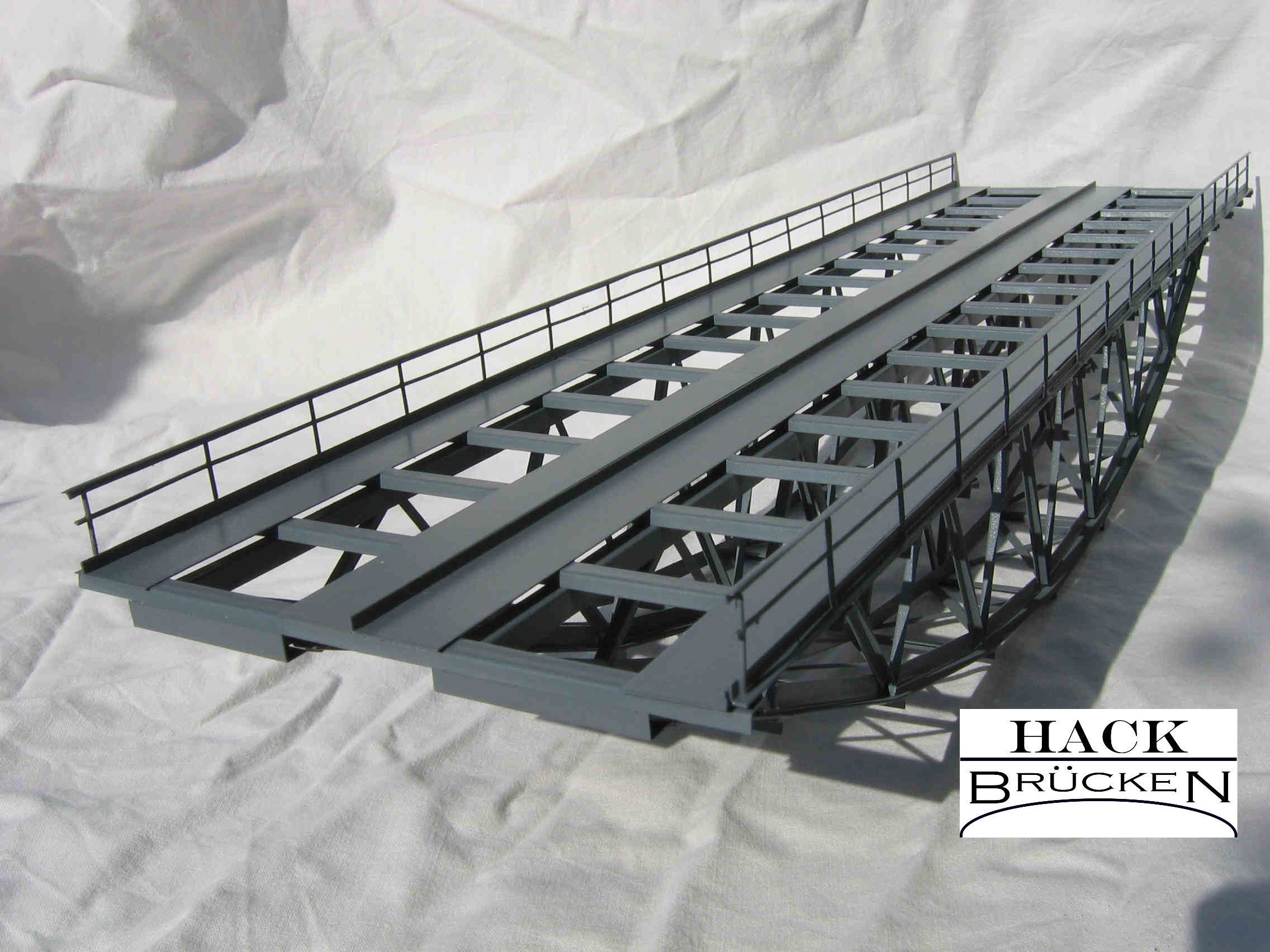 Hack B48-2 Fischbauchbrücke 48 cm 2-gls.