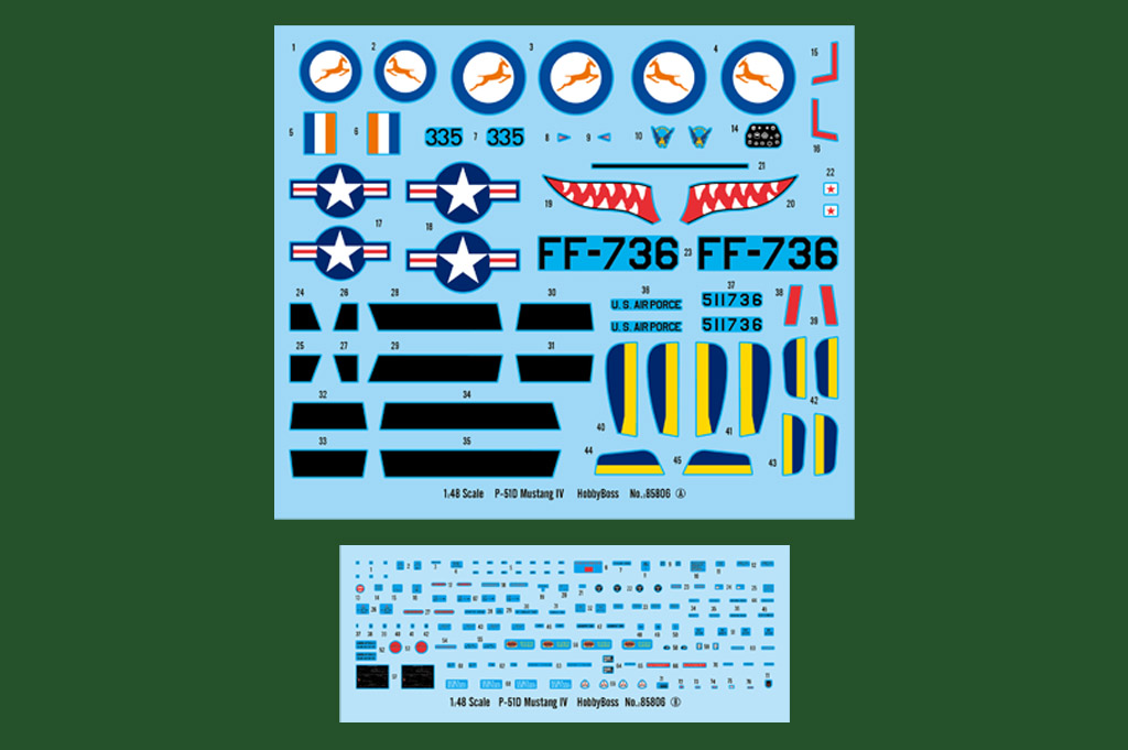 HobbyBoss 85806 P-51D Mustang IV Fighter
