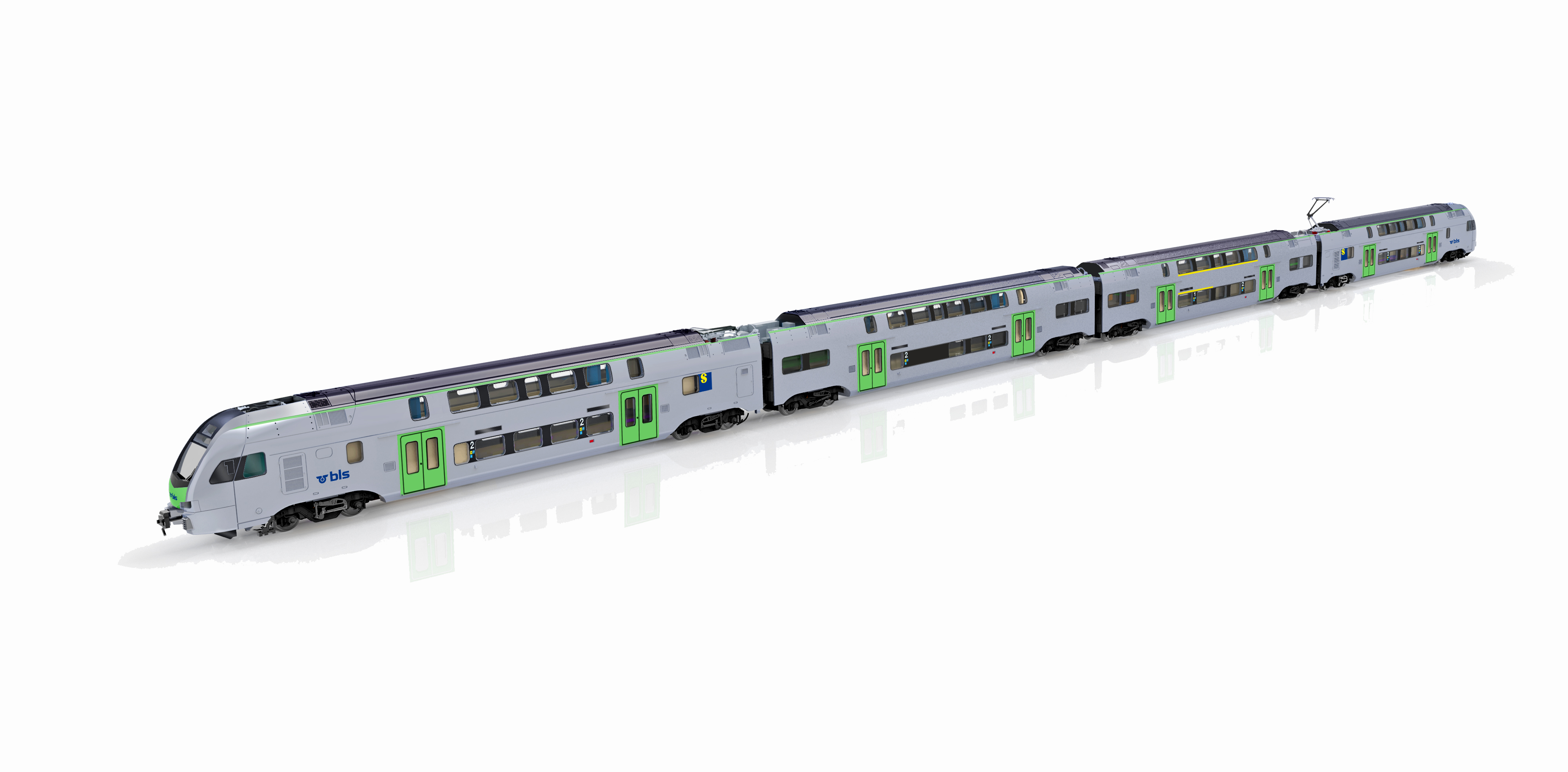 Hobbytrain 25303S BLS Triebzug RABe 515 MUTZ 4-tlg Ep.6