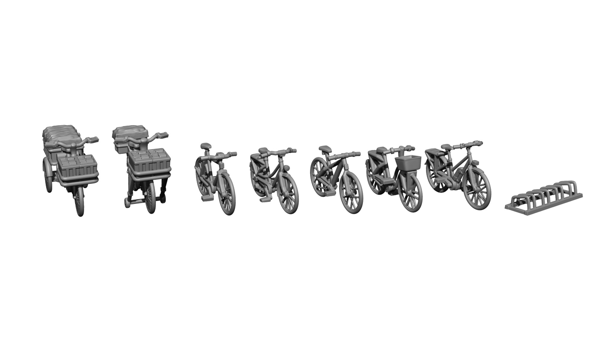16416 3D-Kit Fahrräder