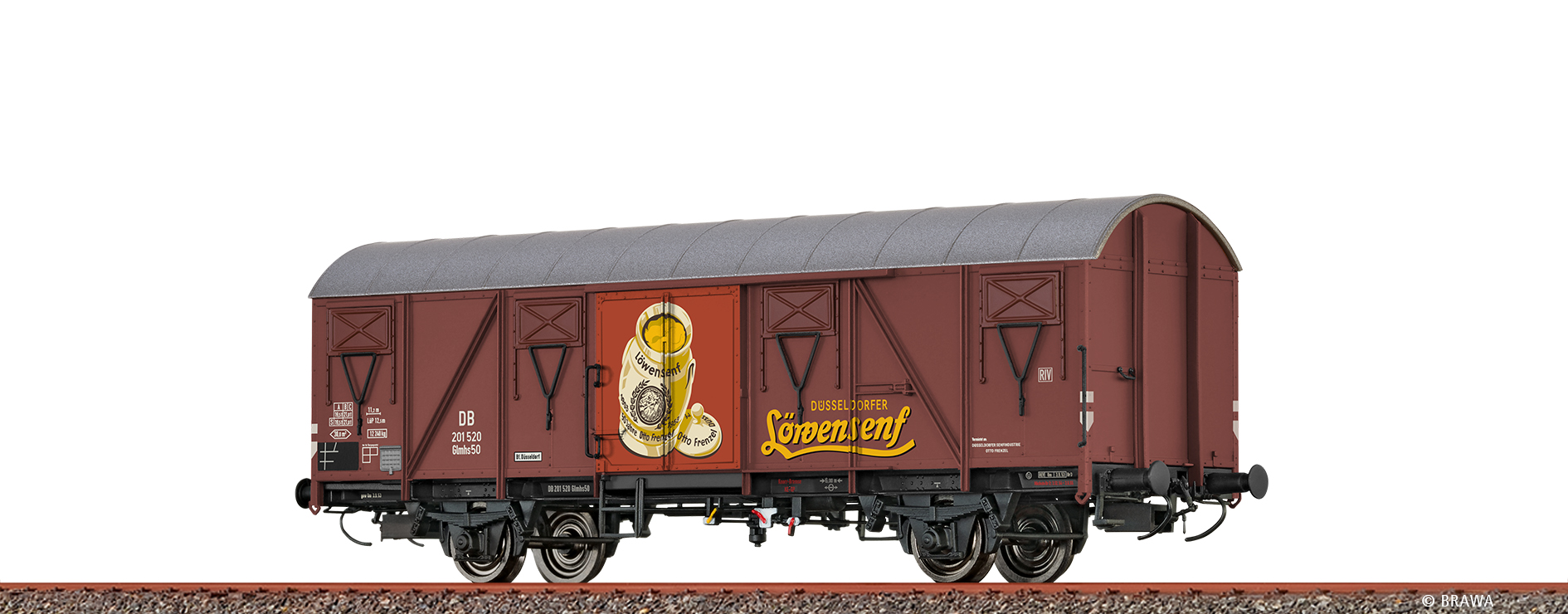51351 DB Löwensenf Gedeckter Güterwagen Ep.3