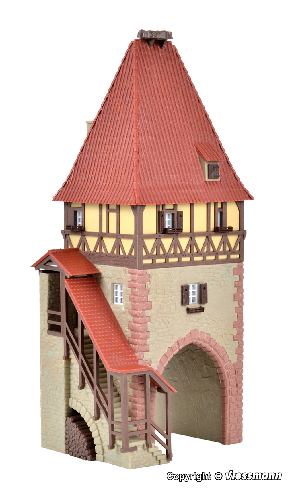 Kibri 38470 Fachwerkturm mit Tor