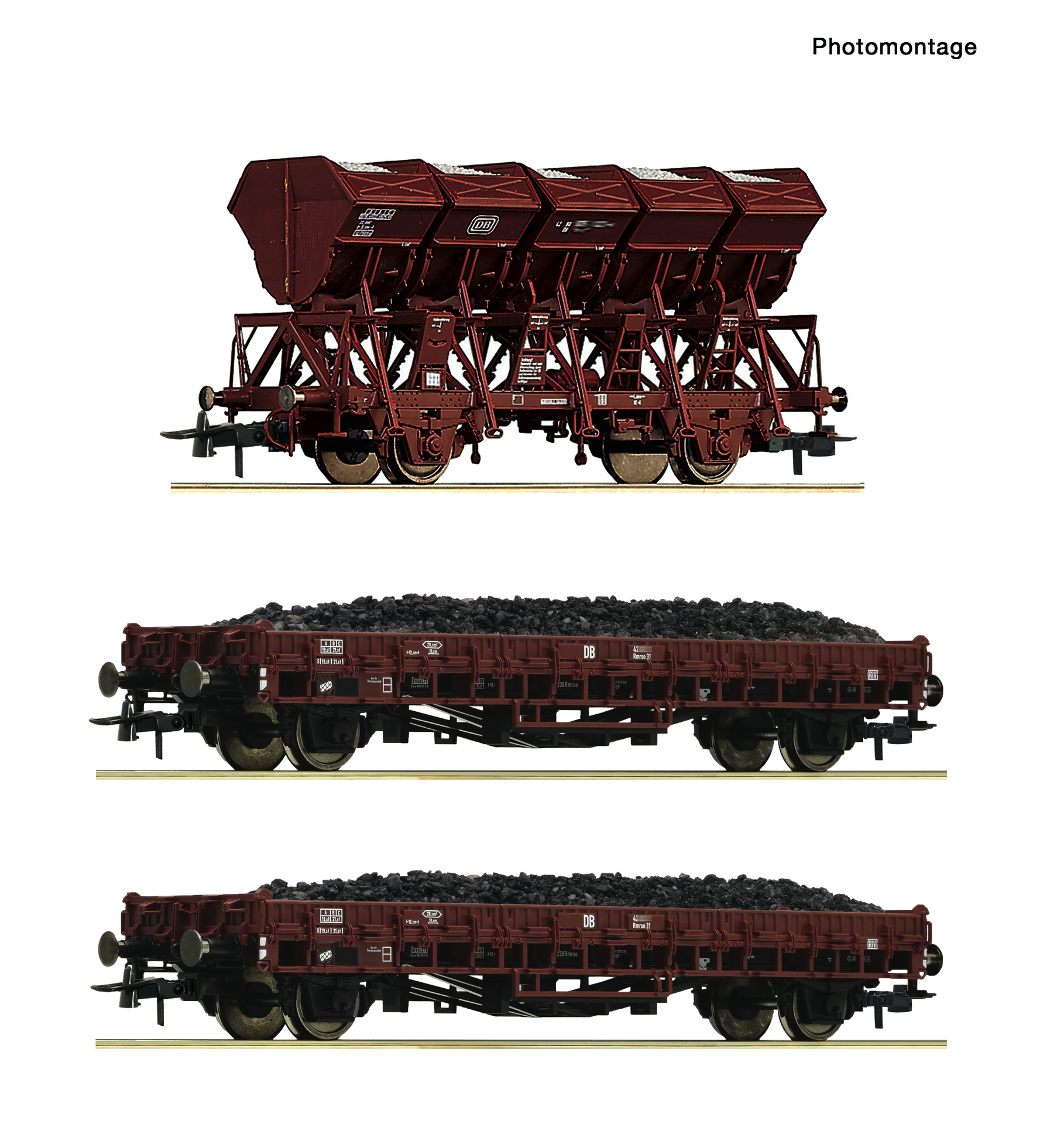 6600370 DB Schotterzug-Set 3-tlg Ep.3