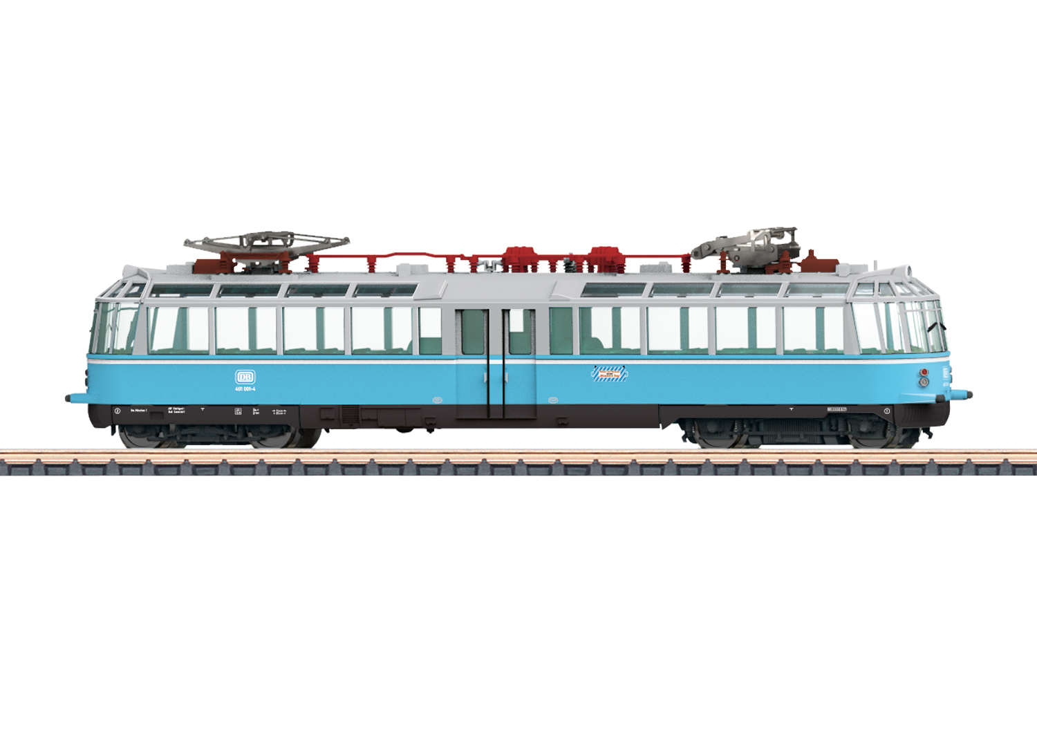 88280 DB Aussichtstriebw. Gläs.Zug BR 491 Ep.4