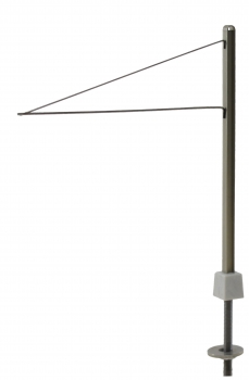 Sommerfeldt 123 Moderner Straßenbahnmast +Doppelausleger
