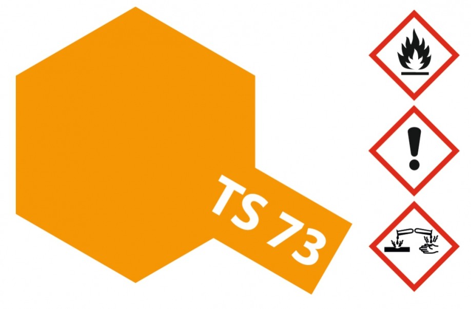 85073 TS73 - Spray orange klar gl.100ml