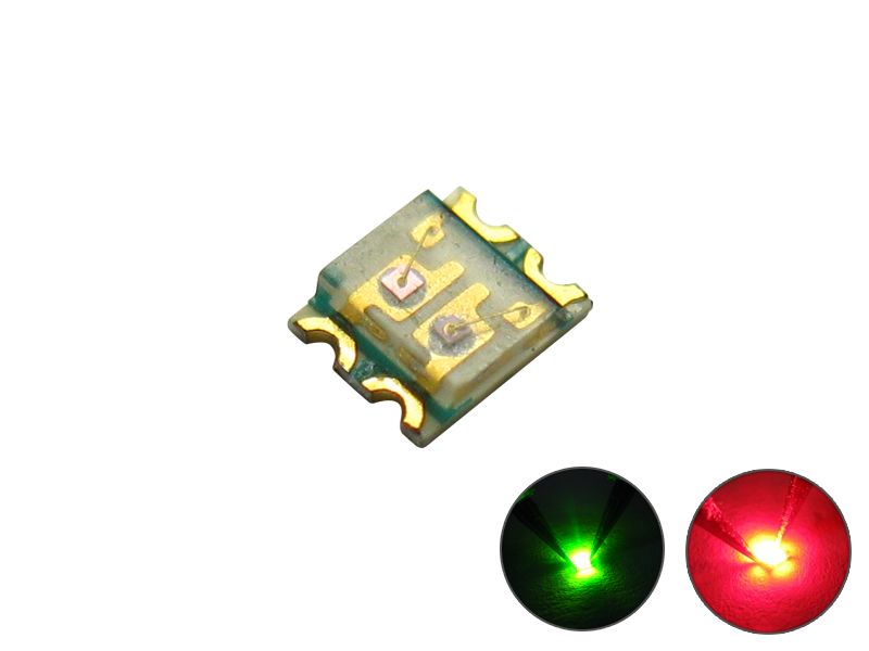 50839 DUO Bi-Color LED SMD 0605 grün / rot