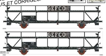 Makette 4432 SNCF Autotransportwagen-Set 2-tlg Ep.3/4