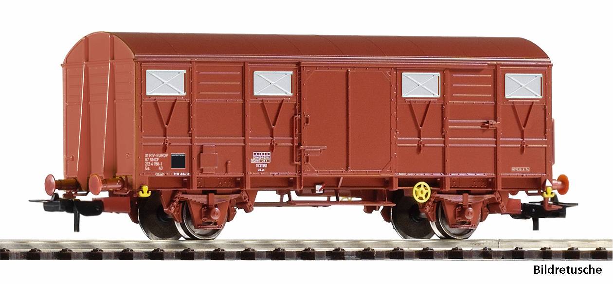 96638 SNCF gedeckter Güterwagen Gs40 Ep.4
