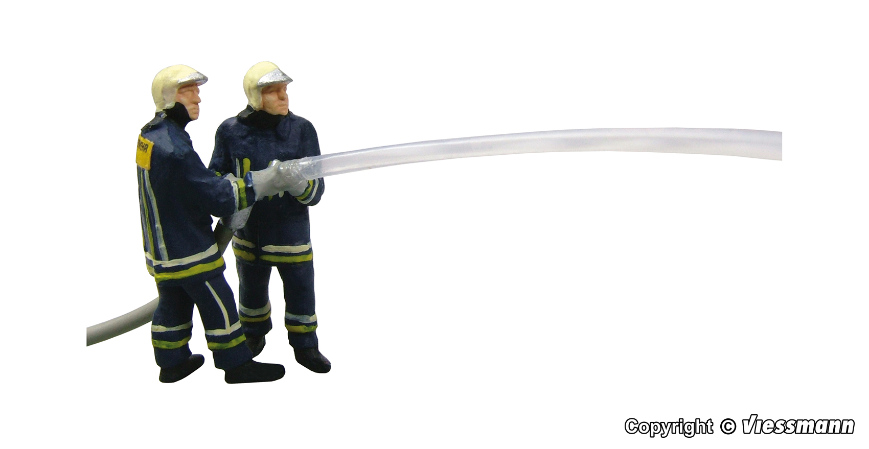 1542 Feuerwehrmänner beim Löschangriff H0