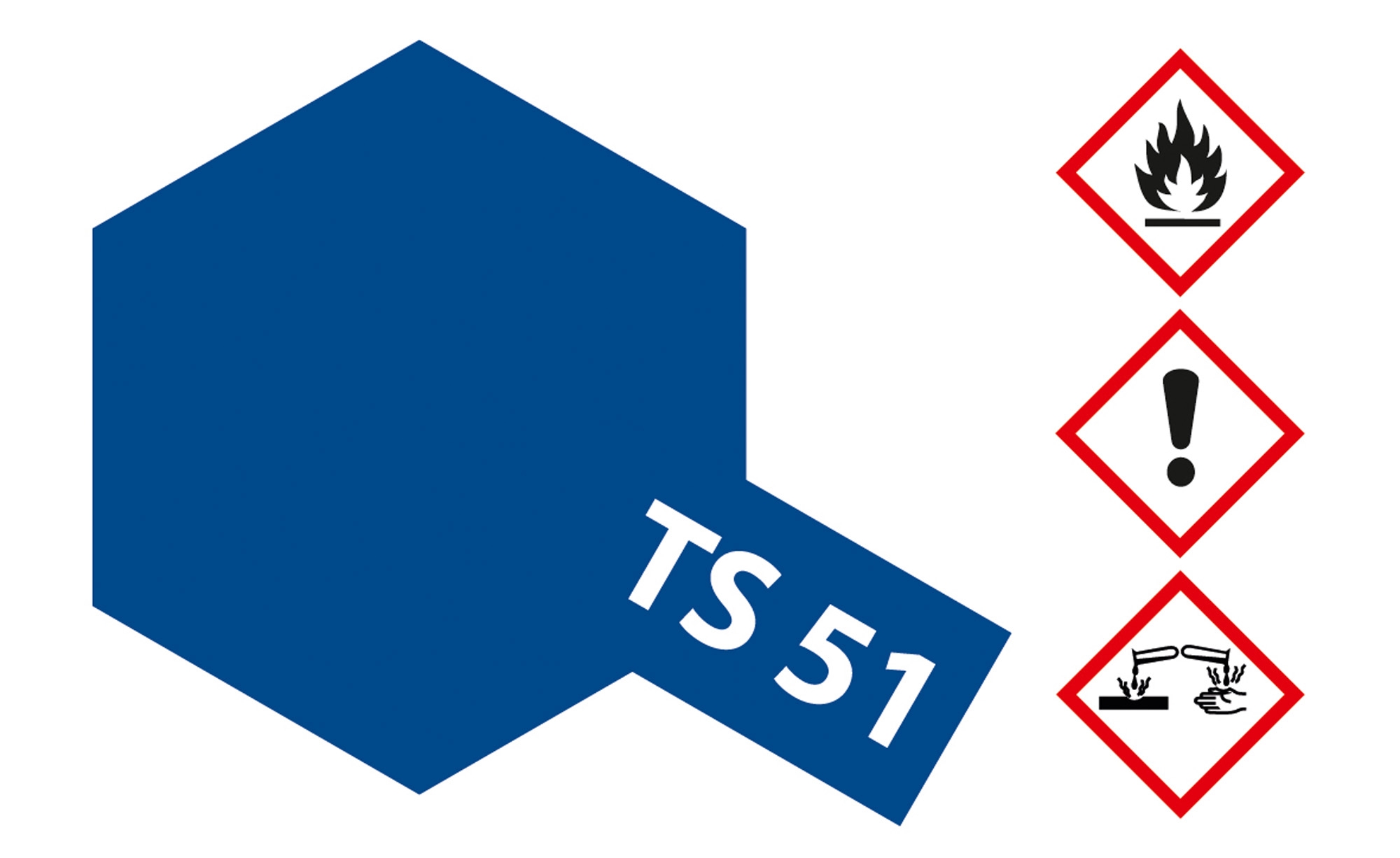 85051 TS51 - Spray Racing Blau (Tf) 100ml