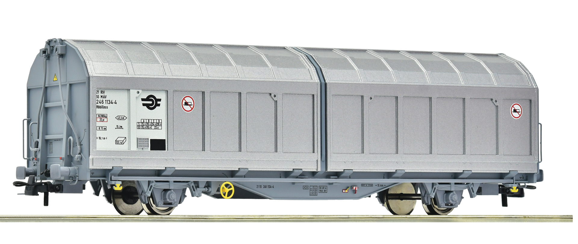 Roco 6600107 MAV Schiebewandwagen Hbbillns Ep.5