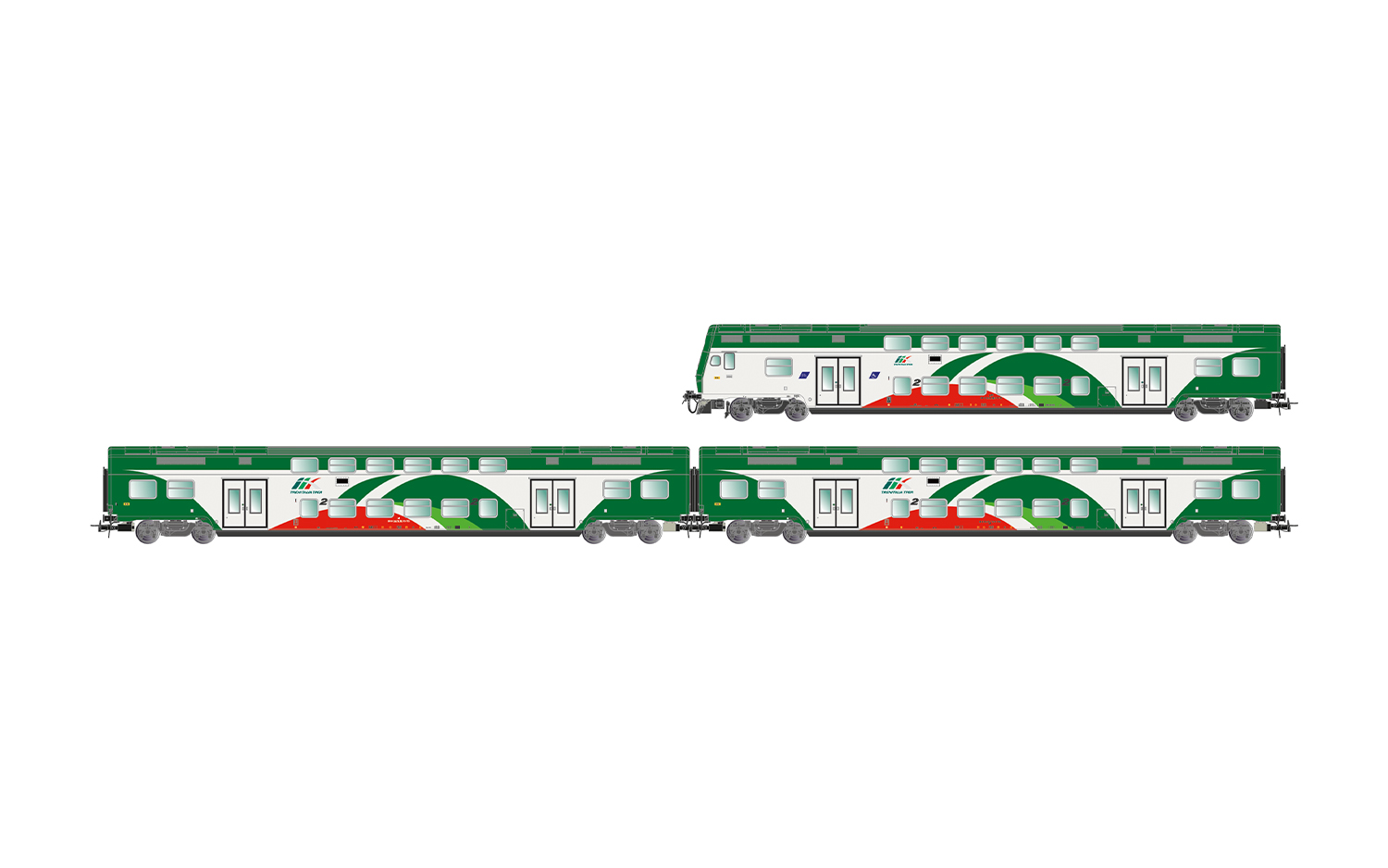 HL5061 Trenit. Dopp.st.wg. "FER" Set 3tlg Ep.6
