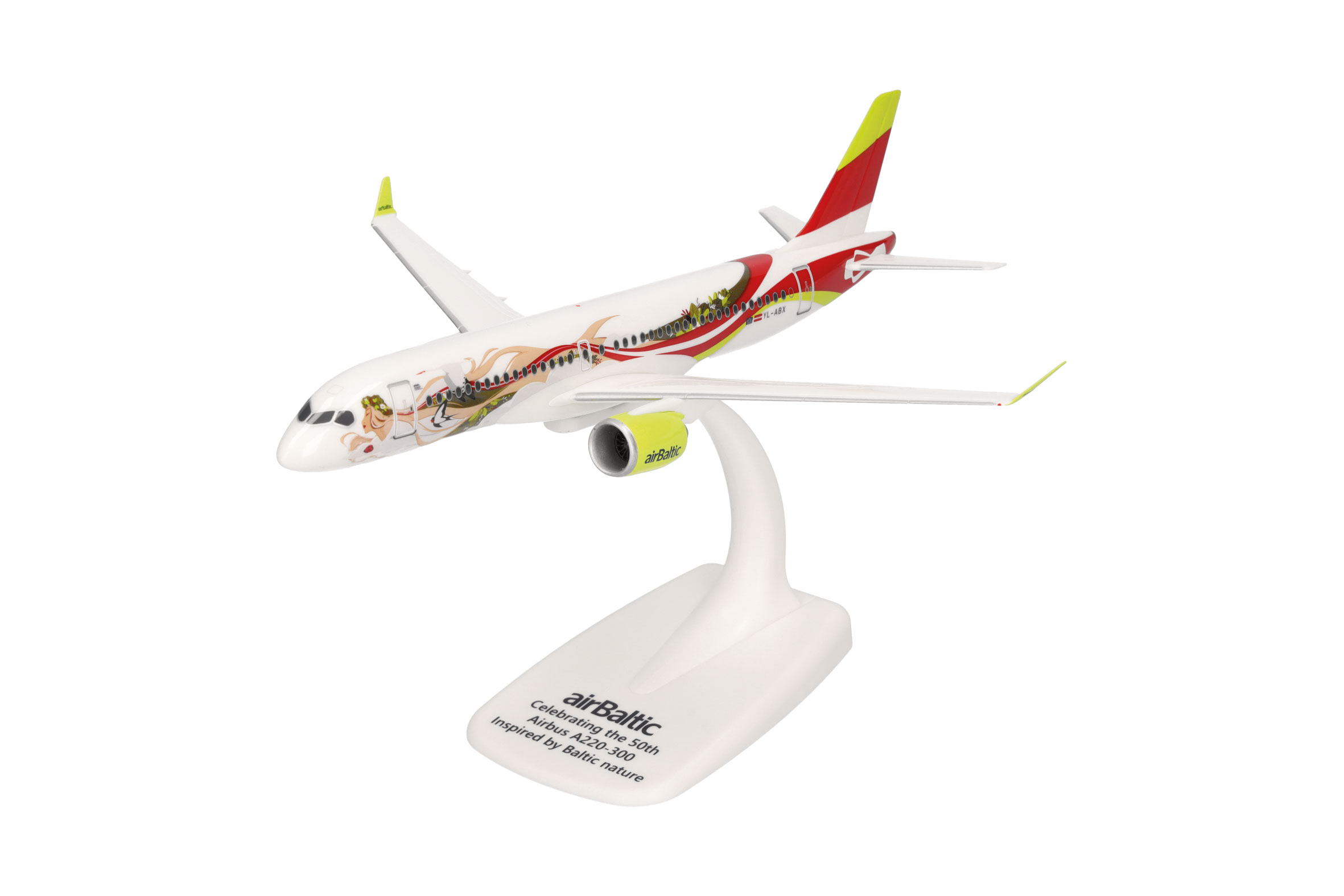 614559 SnapFit: Airbus A220-300 airBaltic 50th