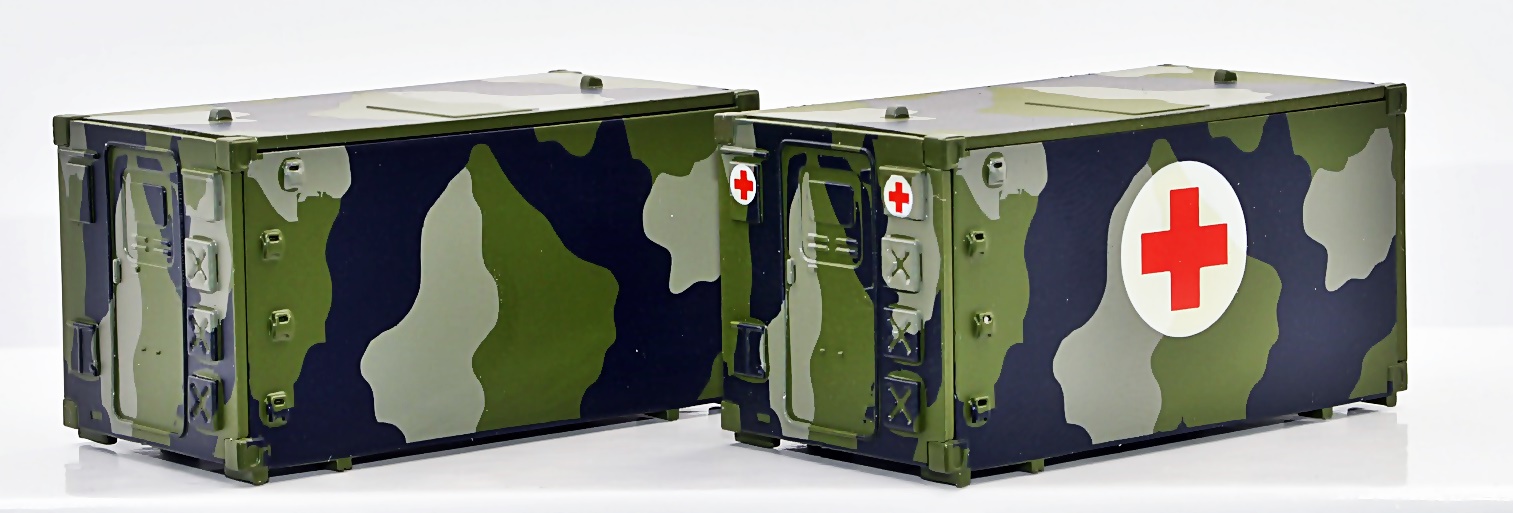 NZ23446 Set FM2 Kabinen 2 Stück Tarnfarbe Typ 1