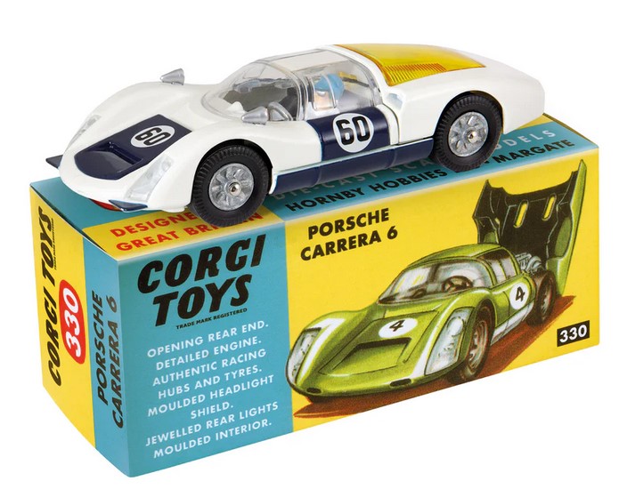 CD54321005 (No.330) Porsche Carrera 6 #60 (1967)