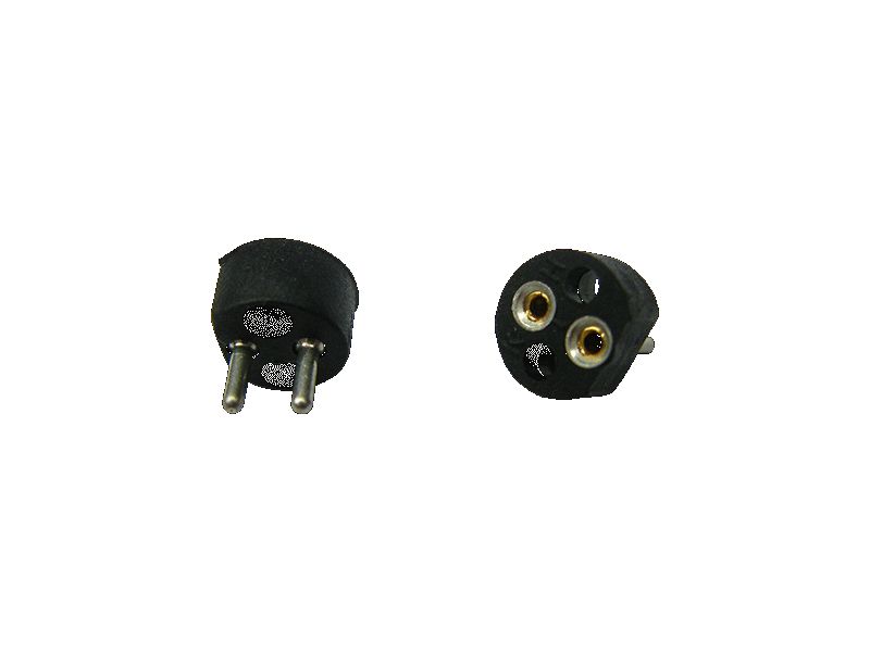 50277 Stecksockel für Bi-Pin Allglas T1 ECBP