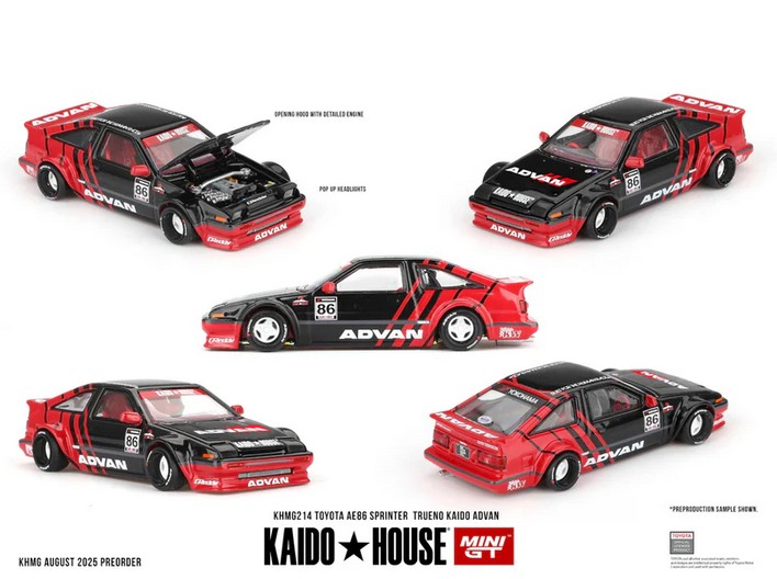 KHMG214 KaidoHouse: Toyota AE86 SPRINTER TRUENO