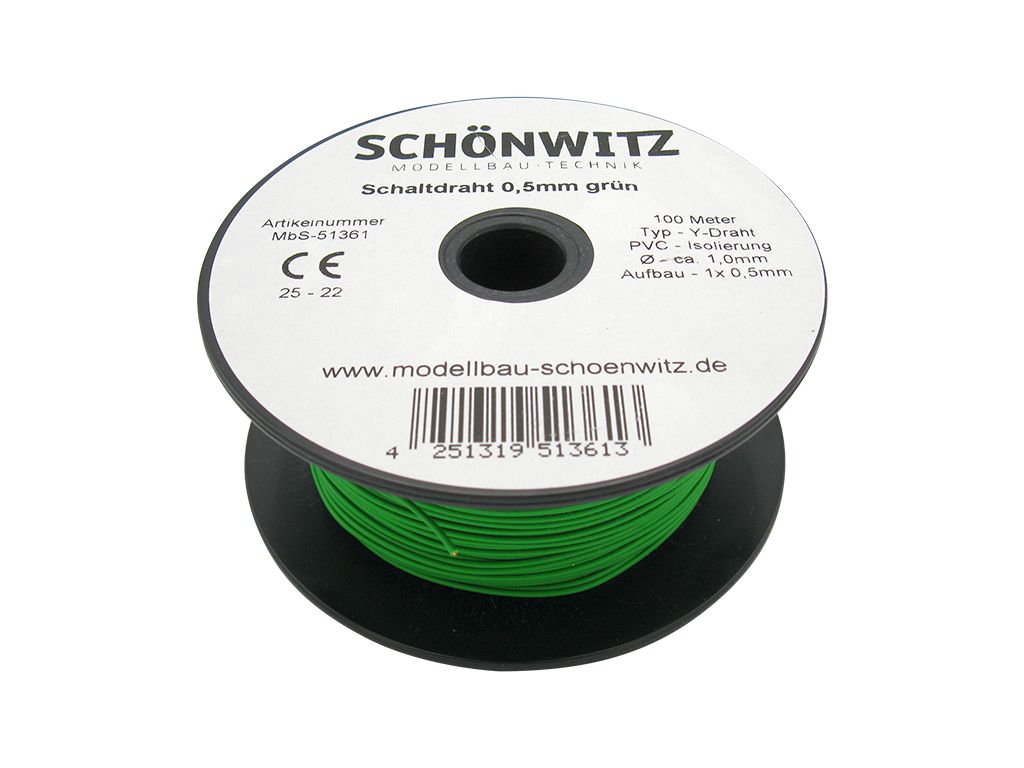 51361 100 Meter Draht Kupferschaltdraht Schal