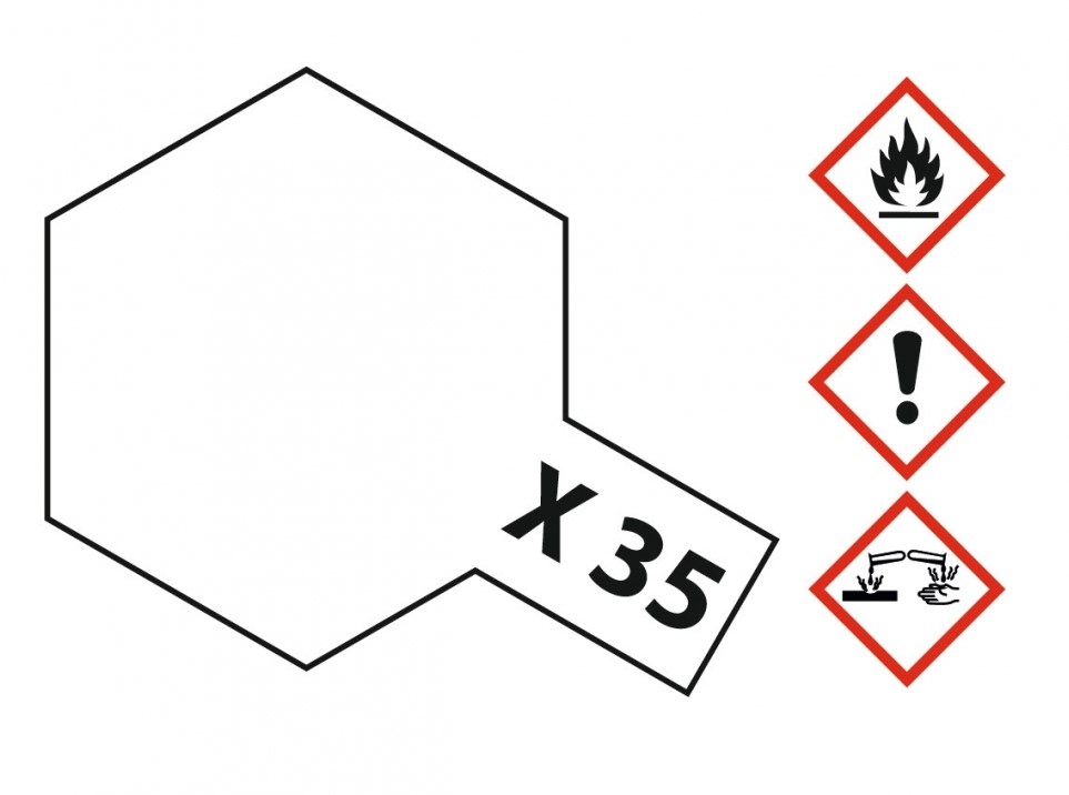 81535 X35 Klarlack seidenmatt 10ml Acryl