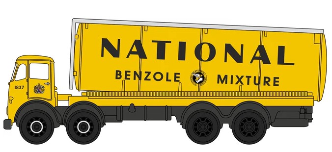 NFG015 Foden FG Cylindrical Tanker National Ben