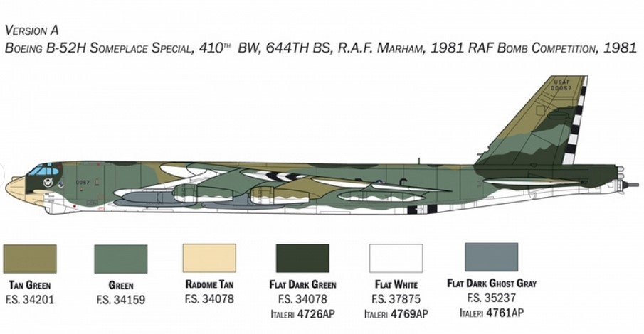 Italeri 1442 B-52G Stratofortress